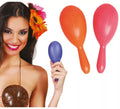 Par de Maracas de 19 cm colores surtidos