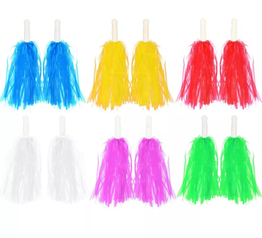 Par de Pompones en varios colores