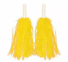 Pair of pompoms in various colors