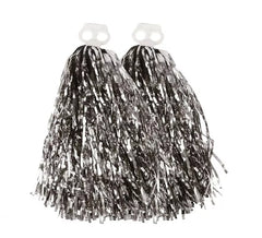 Large Cheerleader Pom-Poms with Finger Grip in assorted colours