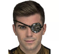 Parche de Ojo Steampunk Plateado