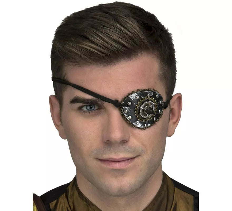 Translation missing: en.Parche de Ojo Steampunk Plateado