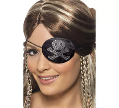 Diamond Skull Pirate Patch