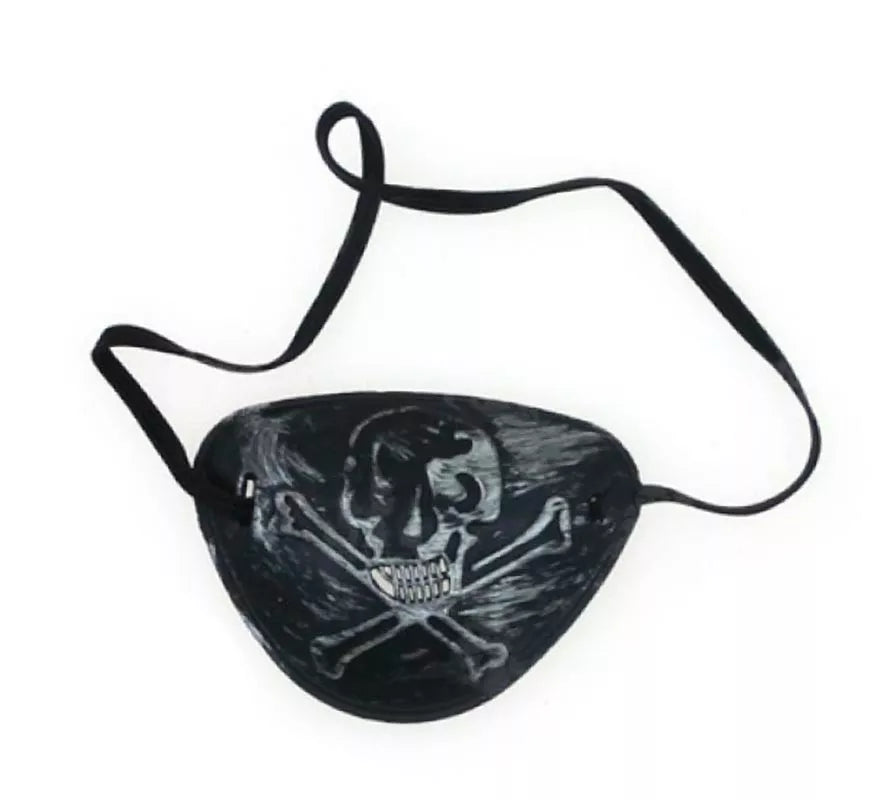Translation missing: en.Parche Pirata negro con calavera