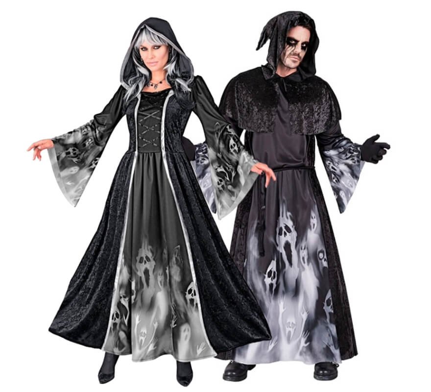Couple with ghost print