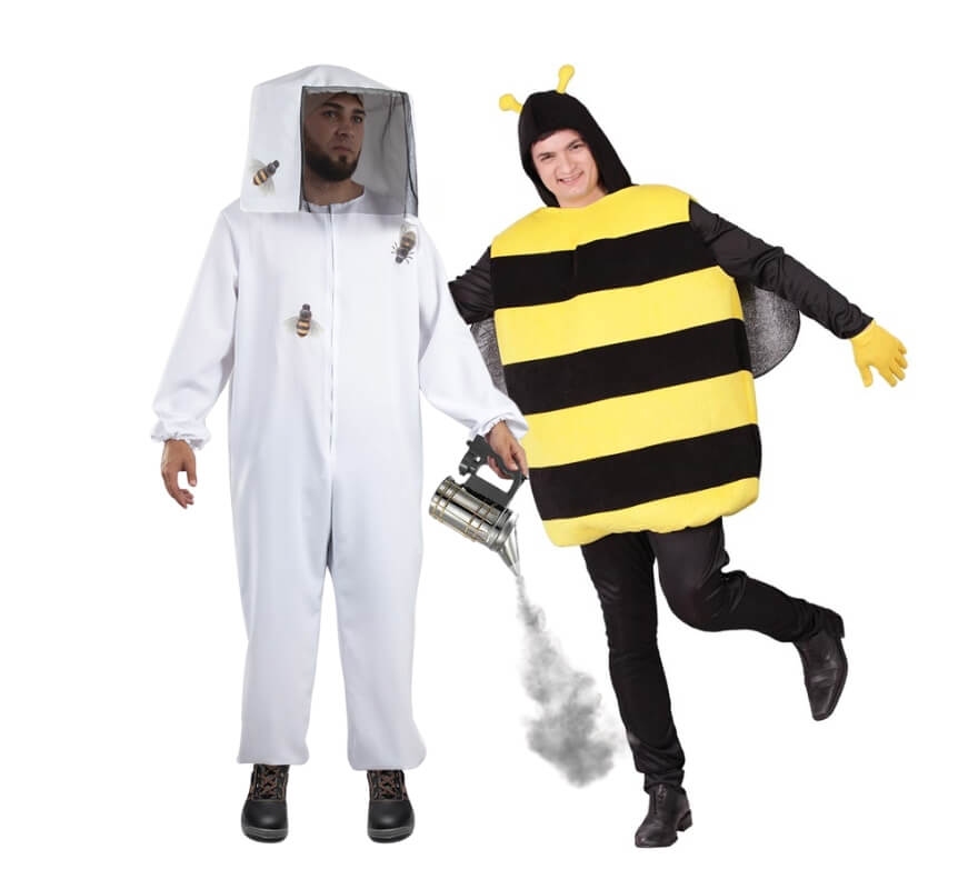 Translation missing: en.Pareja de apicultor y abeja
