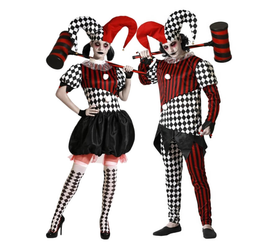 Sinister harlequins couple