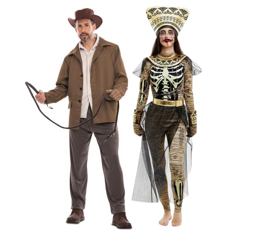 Translation missing: en.Pareja de aventurero y momia