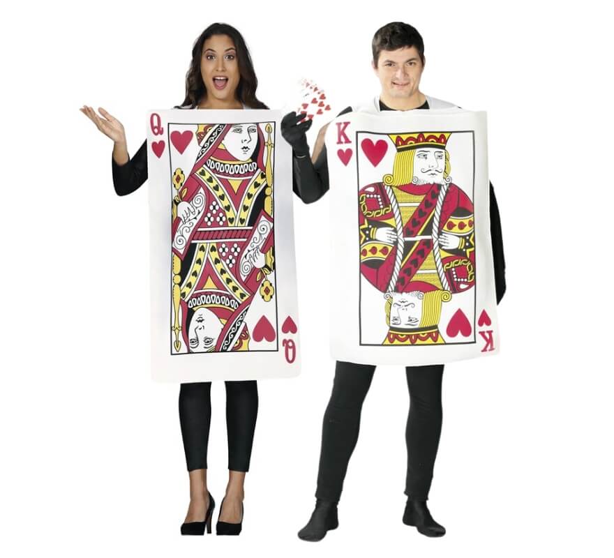 Poker card couple