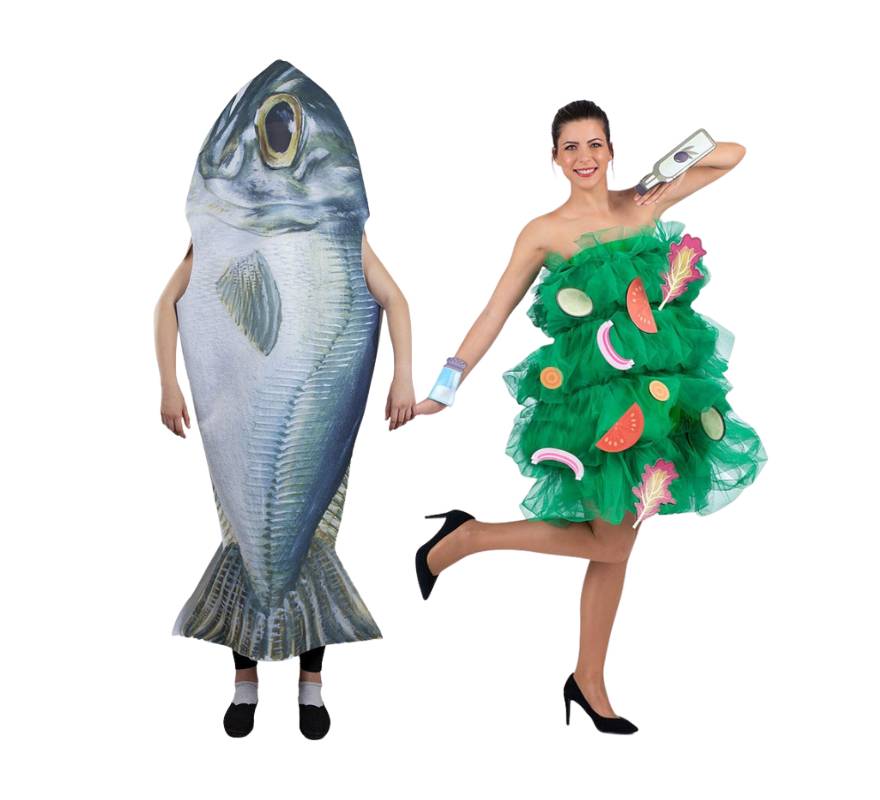 Healthy food couple