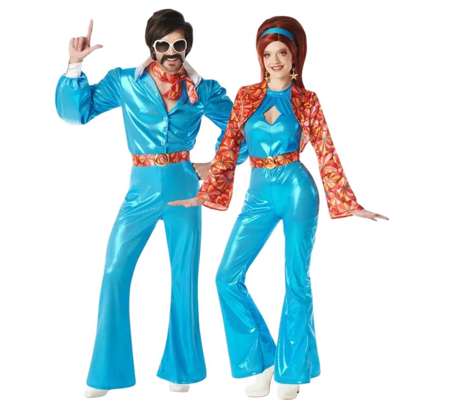 Translation missing: en.Pareja de disco azul años 70