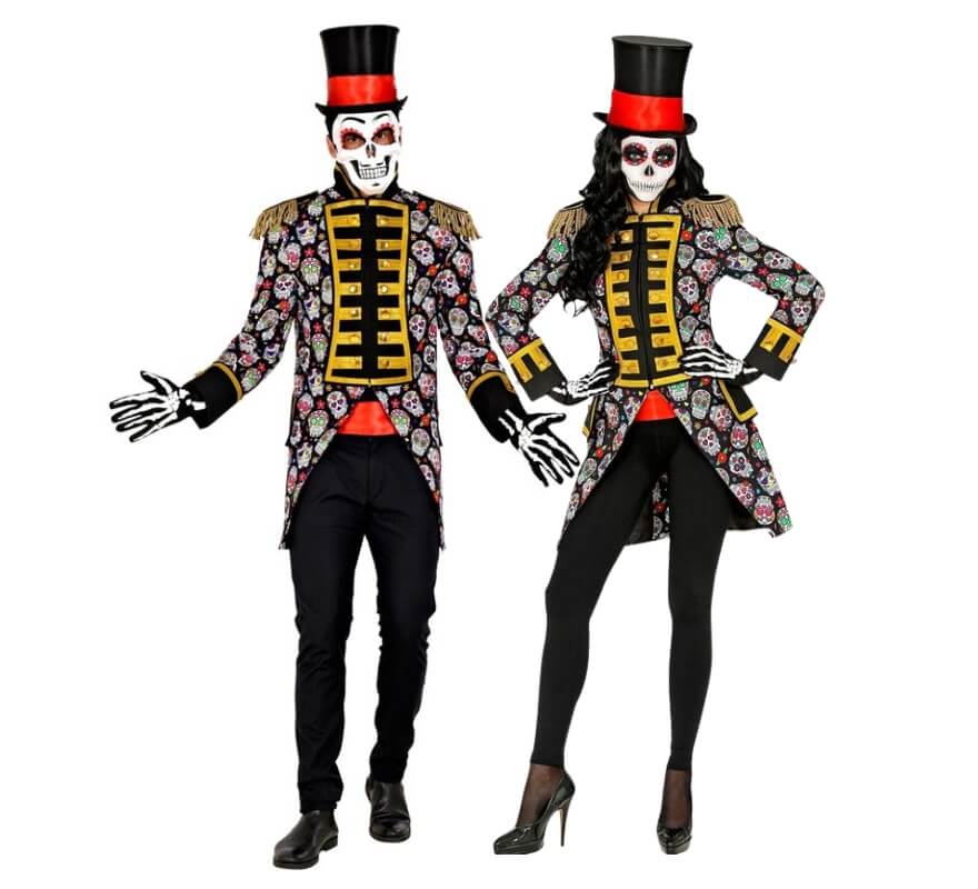 Tails suit couple Day of the Dead