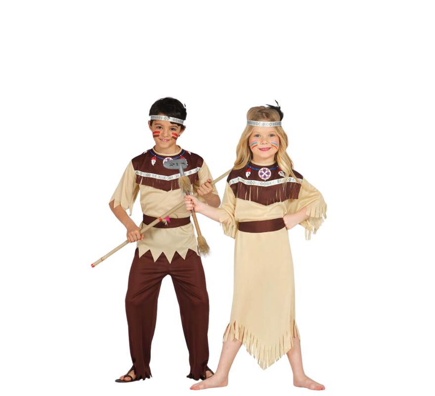 Pair of children's Indians