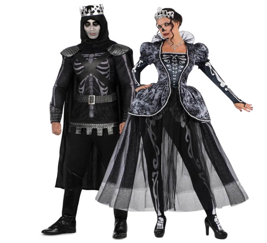 Medieval skull couple