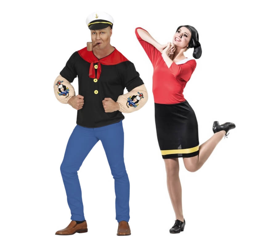 Olive and Popeye couple