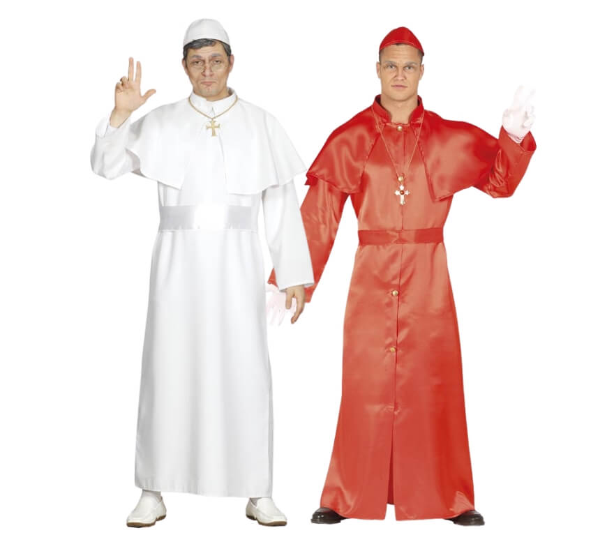 Pope and Cardinal couple