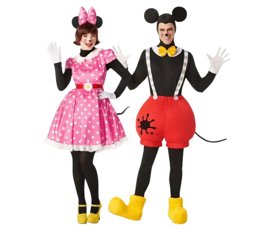 Mouse and lady mouse couple