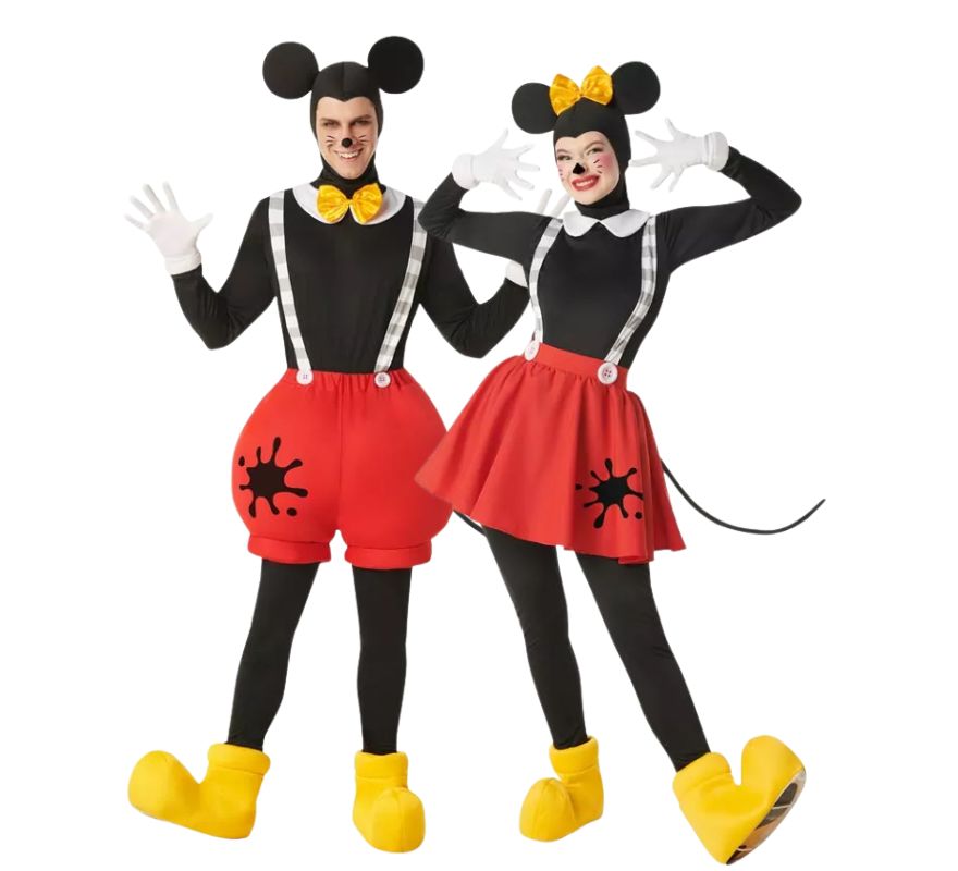 Cartoon mouse couple