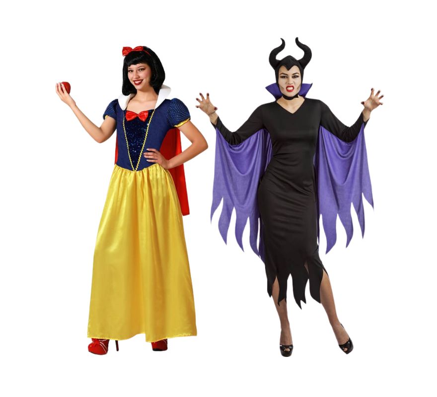 Pair of queen and villain