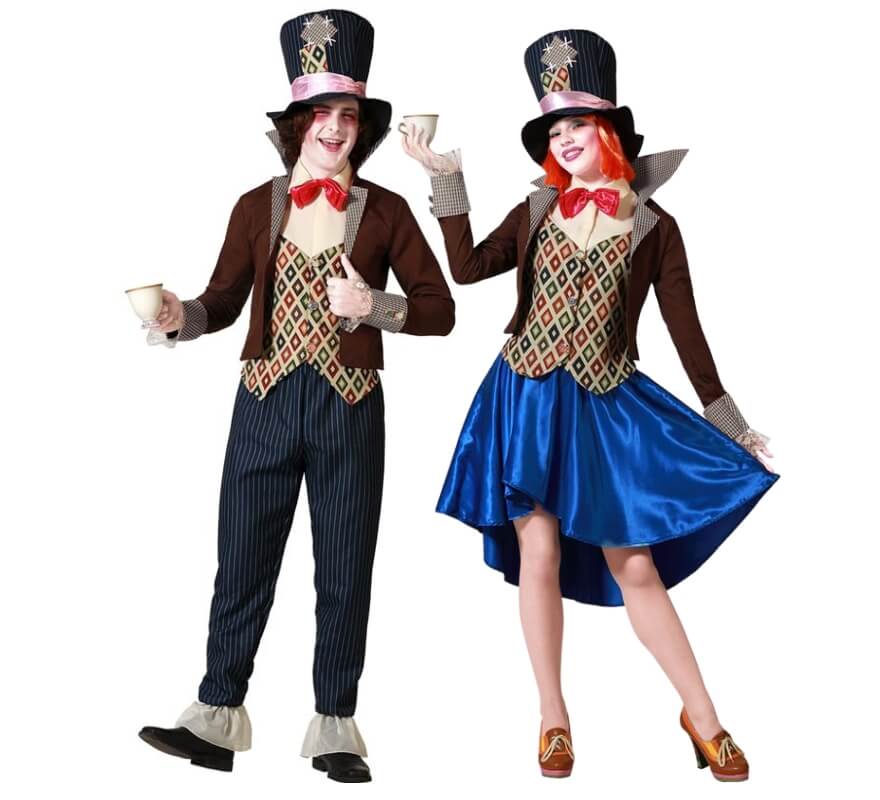 Classic mad hatters couple