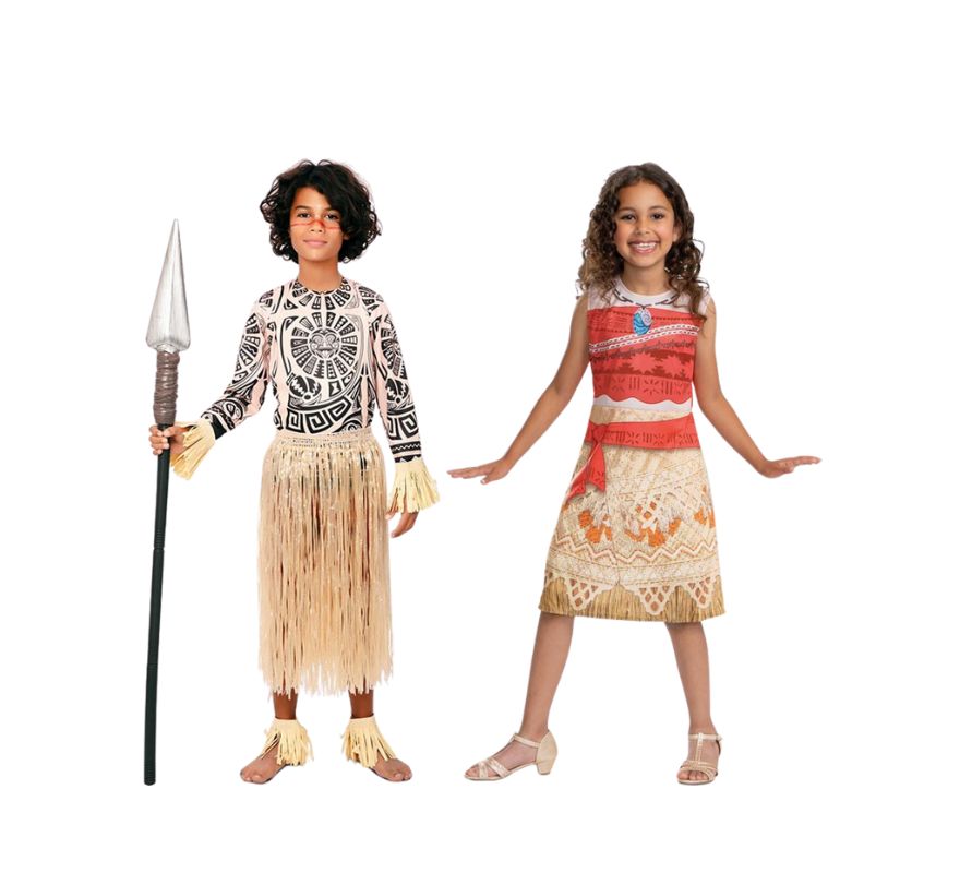 Pair of child Moana