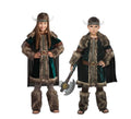 Pareja de vikingos infantil