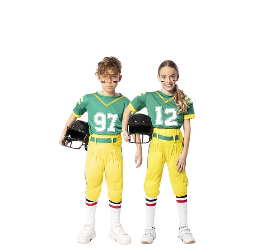 Translation missing: en.Pareja Jugadores de Fútbol Americano infantil