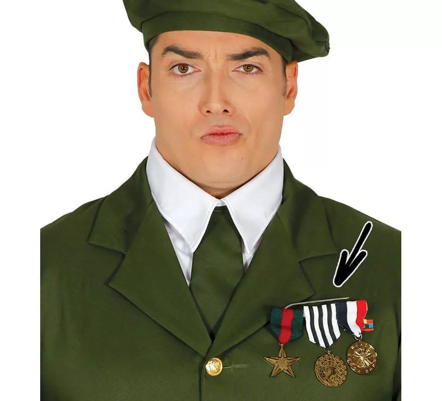 Translation missing: en.Pasador con 3 medallas Militares