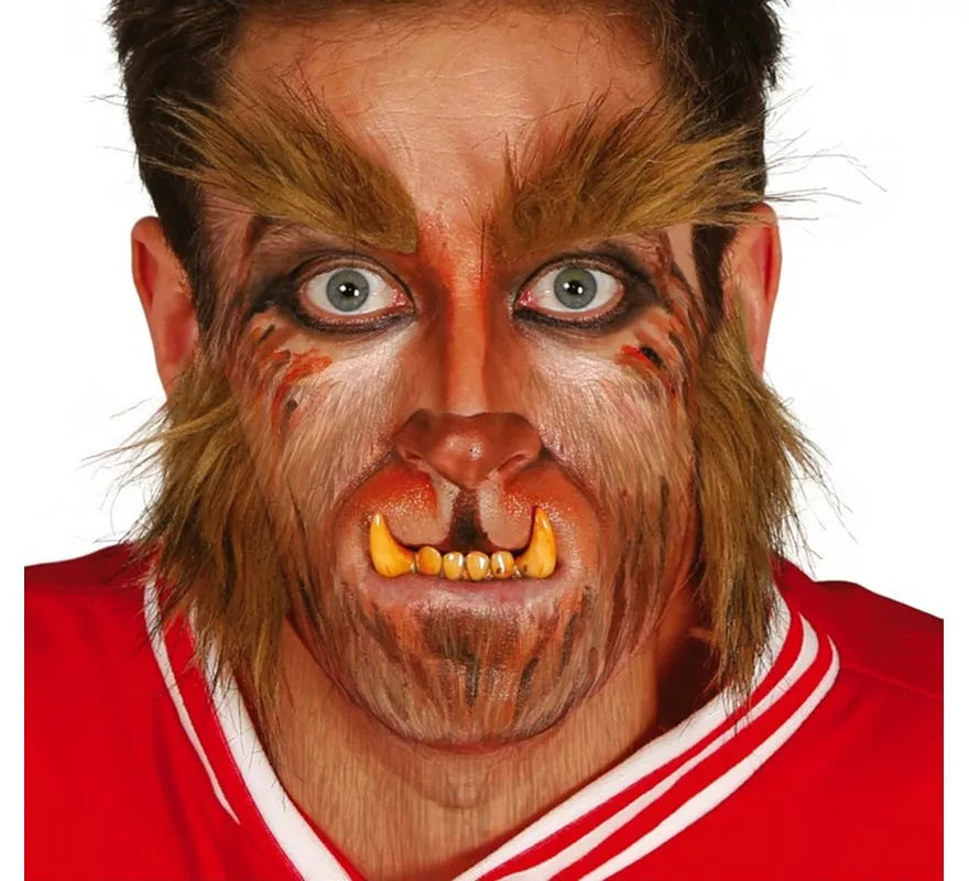 Patillas y Cejas de Hombre Lobo