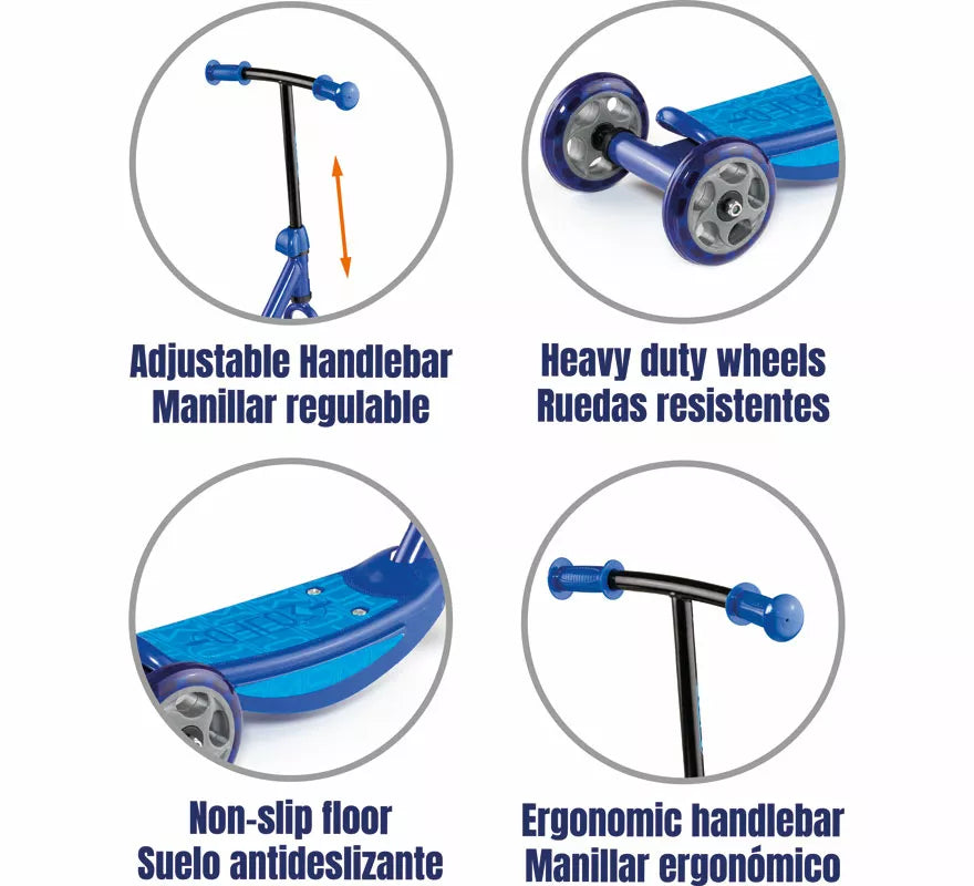 Translation missing: en.Patinete 3 Ruedas azul