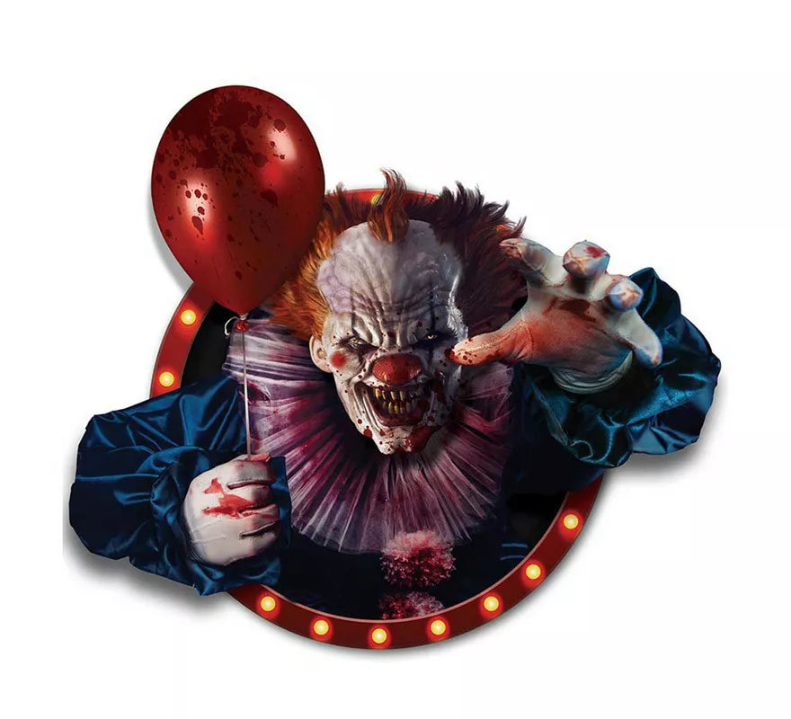 Payaso Adhesivo Decoración para Pared de 70X80 cm