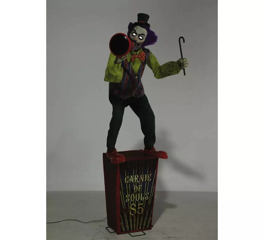 Translation missing: en.Payaso Carnival con luz, sonido y movimiento de 2,15 m