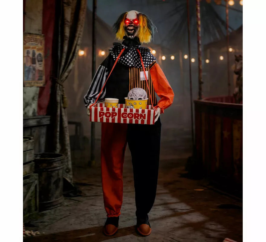 Translation missing: en.Payaso con Palomitas y Calavera de 170 cm