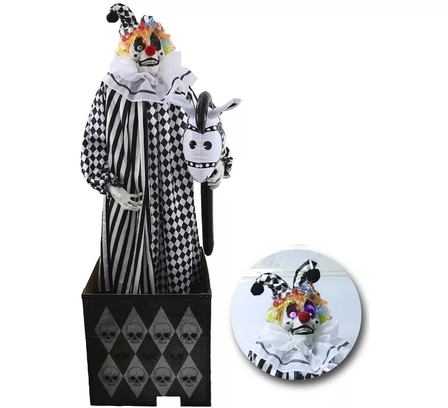 Translation missing: en.Payaso Crazy Animado con Luz, Sonido y Movimiento de 165 cm