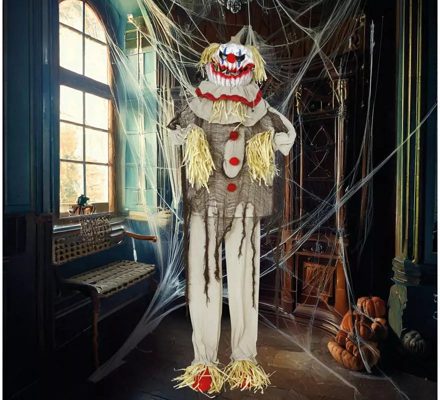 Translation missing: en.Payaso Espantapájaros con Luz de Sonido y Movimiento de 175 cm