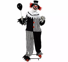 Sinister Clown with Motion and Sensor 190 cm