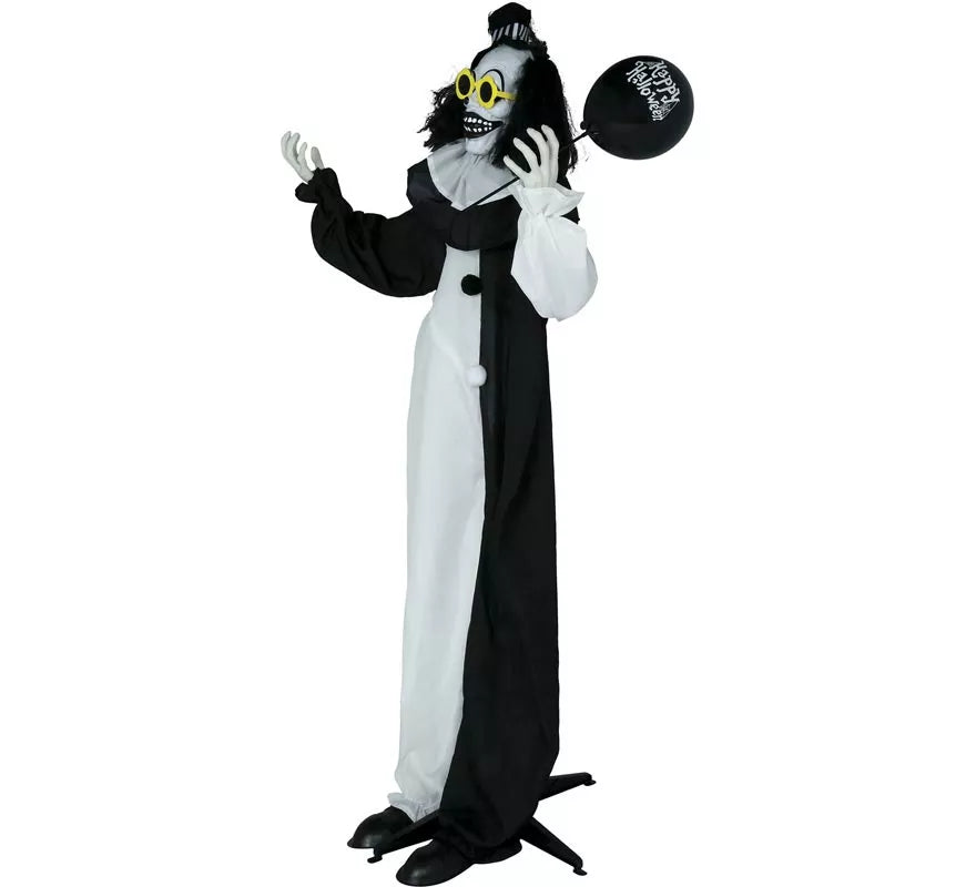 Payaso Terrifier con Luz de Sonido y Movimiento de 170 cm