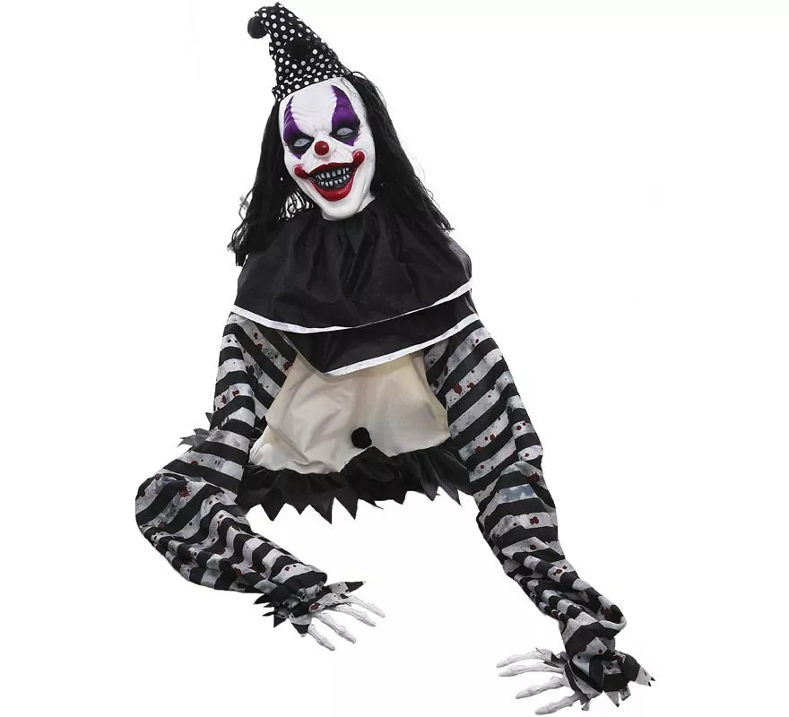 Translation missing: en.Payaso Terrorífico Suelo Animado 107 cm