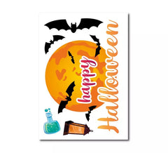 Happy Halloween vinyl sticker 20x30 cm