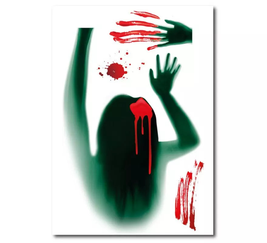 Translation missing: en.Pegatina de Muerte y sangre falsa de vinilo de 20x30 cm