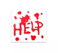 Pegatina Gel Help sangre 13 piezas