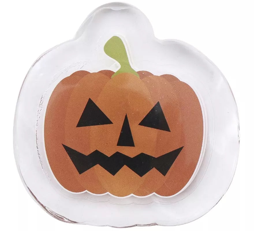 Pegatina Gel Led Calabaza de 10x15 cm