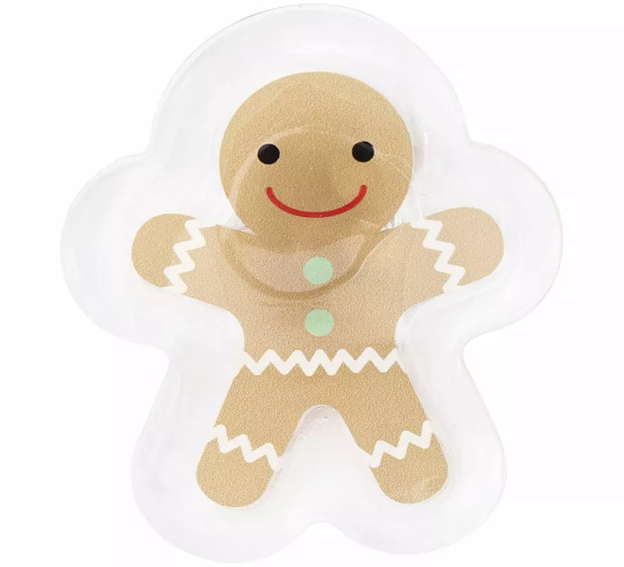 Pegatina Gel Led Galleta de Jengibre de 10x15 cm