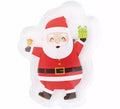 Pegatina Gel Led Santa Claus de 10x15 cm