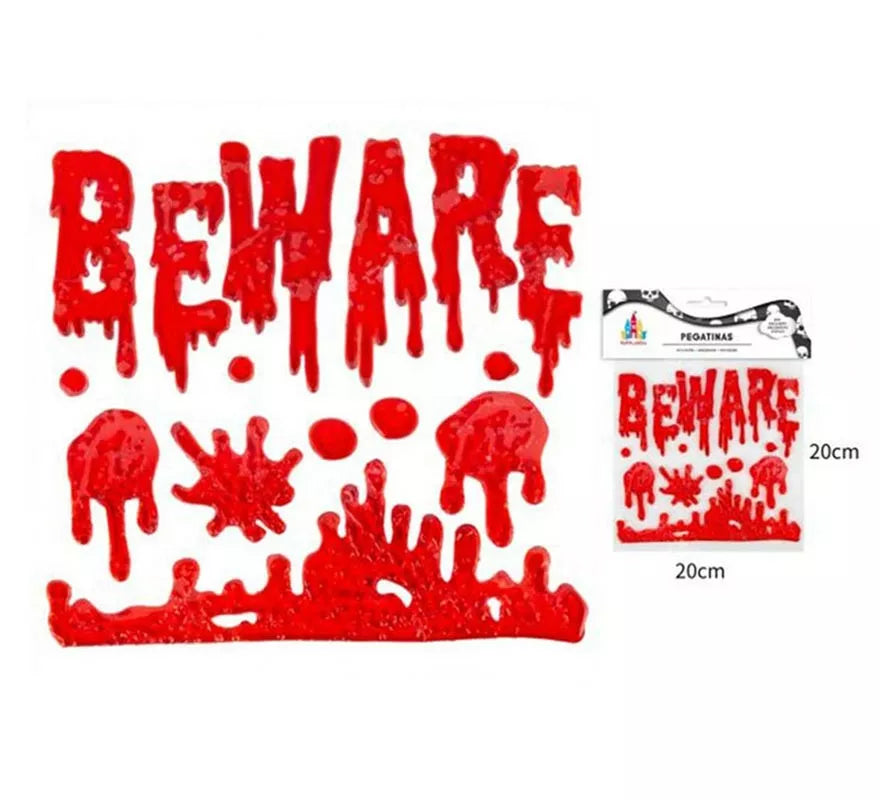 Translation missing: en.Pegatina Gel Sangre Beware