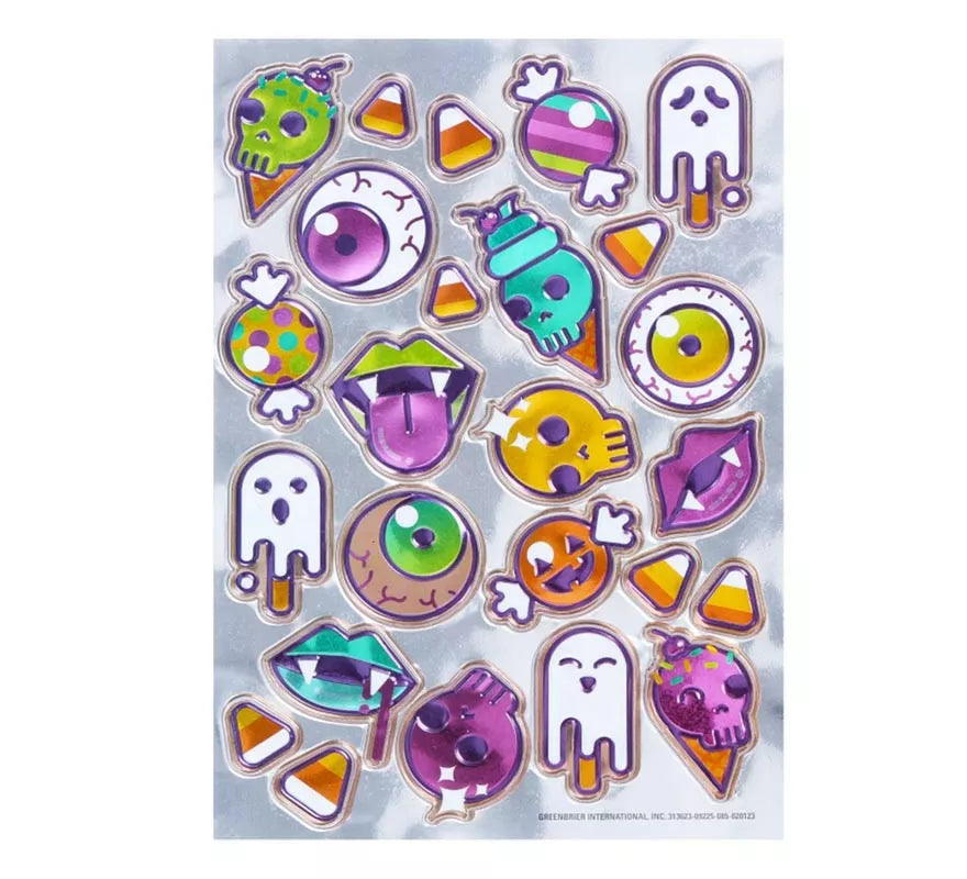 Translation missing: en.Pegatina Halloween Caricaturas de 13,8x20,3 cm
