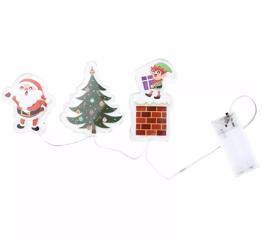 Translation missing: en.Pegatinas Gel Led 3 Figuritas Chimenea de 15x30 cm