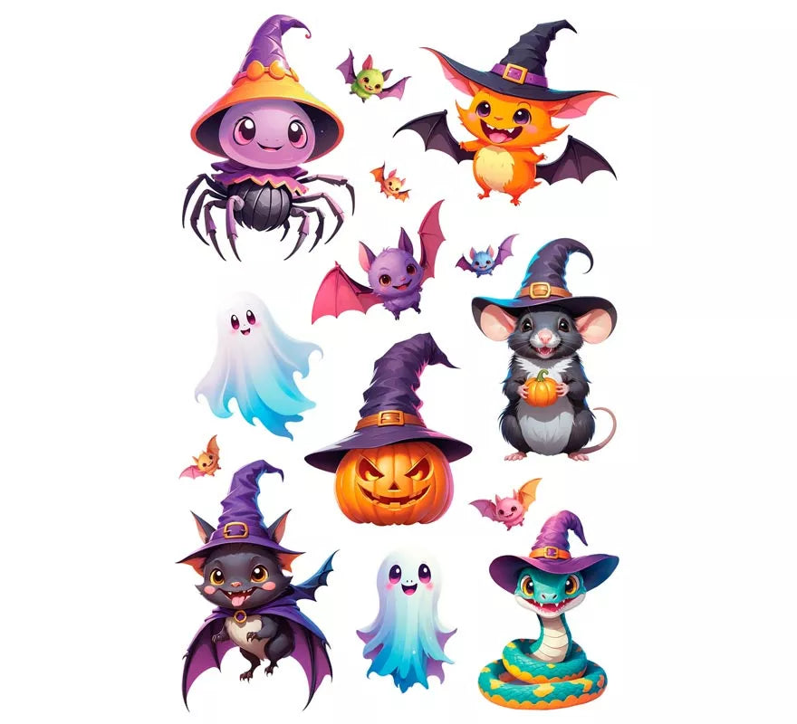 Pegatinas Graciosas para Halloween