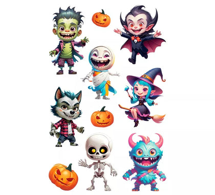 Pegatinas Monstruitos para Halloween
