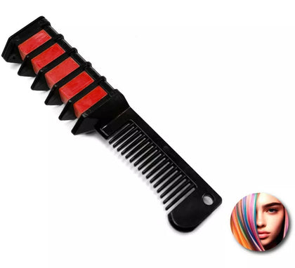 Peine de Tiza Mecha rojo